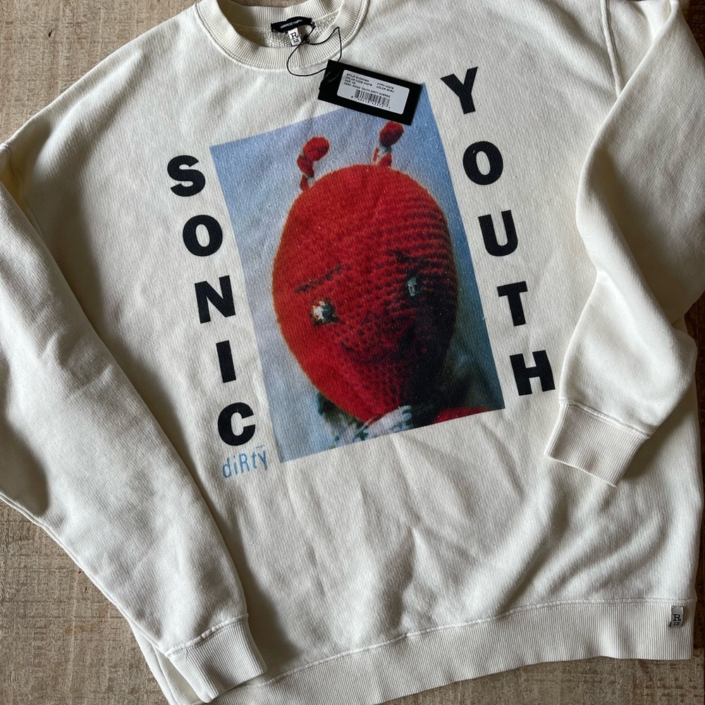 R13 Sonic Youth Oversized Sweatshirt - Picture 11 of 11